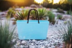 Hinza Bag Green Plastic Light Blue, Large -Hay Sales Store hinza hinza bag green plastic light blue 1