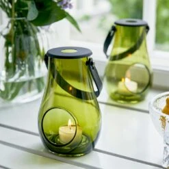 Holmegaard Design With Light Lantern Olive, H25 Cm -Hay Sales Store holmegaard dwl lantern olive 1