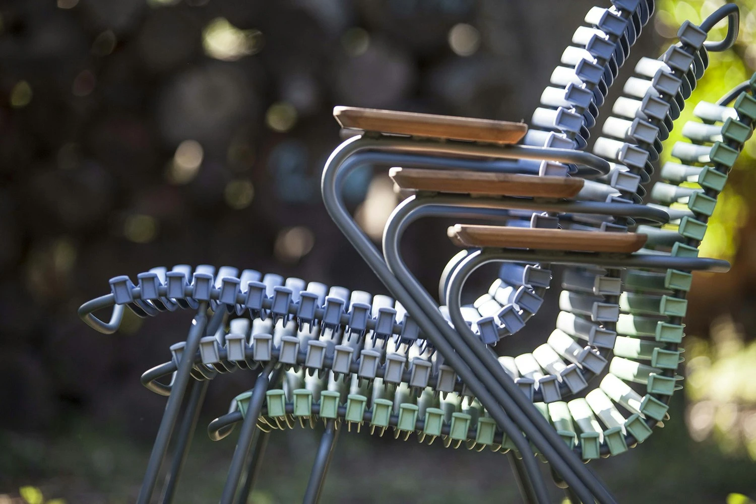 Click Dining Chair, Dusty Light Blue/Grey 2 Click Dining Chair, Dusty Light Blue/Grey - Image 2