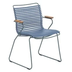Click Dining Chair, Pigeon Blue/Grey