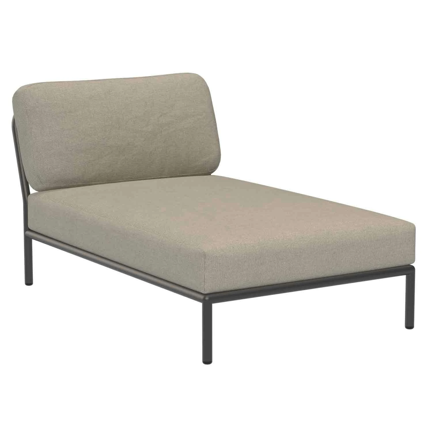 LEVEL Chaiselong Ash. Sunbrella Heritage 1 LEVEL Chaiselong Ash. Sunbrella Heritage