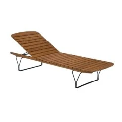 Molo Sunbed Bamboo / Black