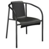 NAMI Chair With Armrest, Black