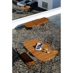 Paon Dining Chair, Midnight Blue/Bamboo -Hay Sales Store houe paon dining chair 2 1