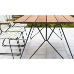 Sketch Dining Table 220 Cm, Bamboo/Grey 6 Sketch Dining Table 220 Cm, Bamboo/Grey -Hay Sales Store houe sketch dining table bamboo grey 2