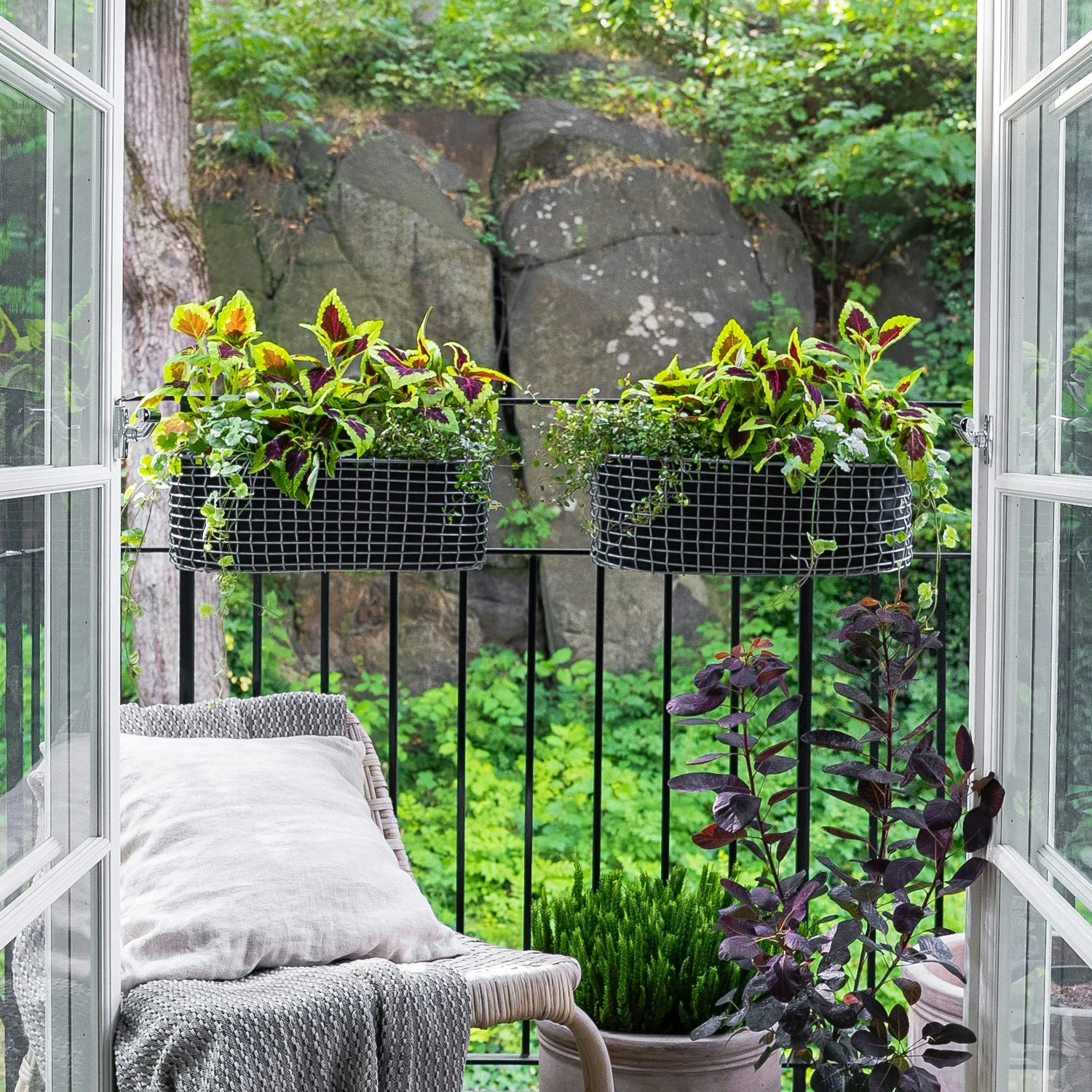 Korbo Flower Box 49x20 Cm, Acid-proof Stainless Steel 2 Korbo Flower Box 49x20 Cm, Acid-proof Stainless Steel - Image 2