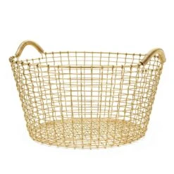 Korbo Classic 35 Basket, Brass