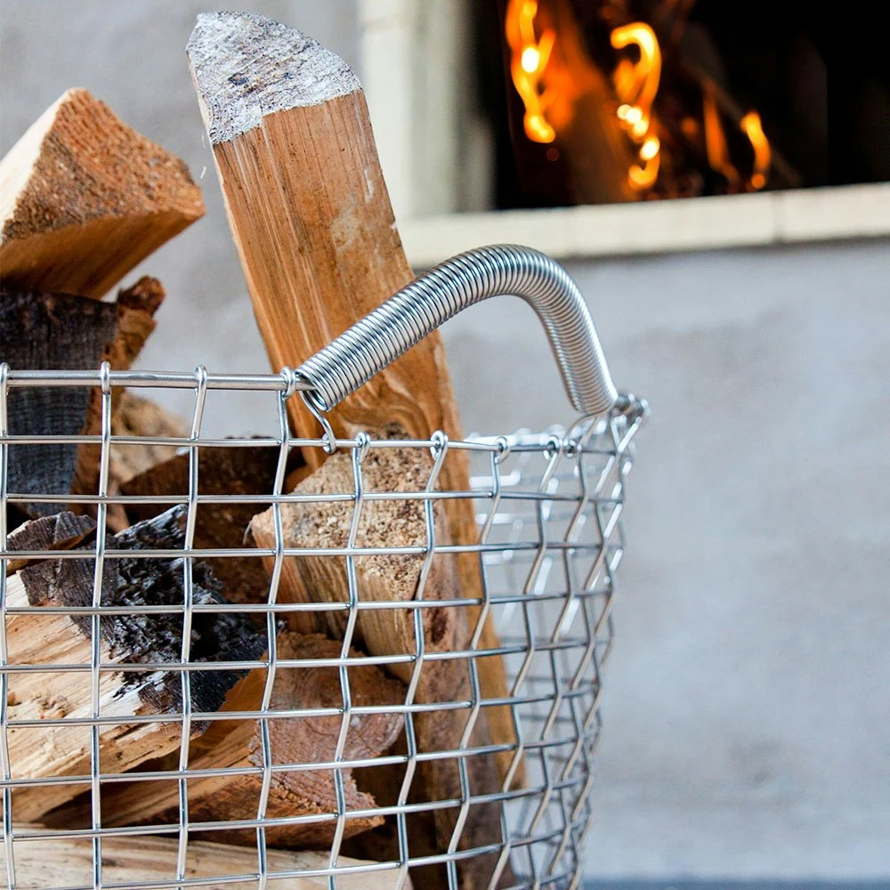 Korbo Classic 35 Basket, Galvanized 5 Korbo Classic 35 Basket, Galvanized - Image 5