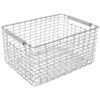Korbo Rectangular 19 Basket, Acid-proof Stainless Steel