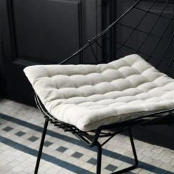 Pepper Seat Cushion 40x40 Cm, Bronze Brown -Hay Sales Store linum pepper seat cushion 40x40 cm 11