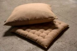 Pepper Seat Cushion 40x40 Cm, Black Melange -Hay Sales Store linum pepper seat cushion 40x40 cm 29 9