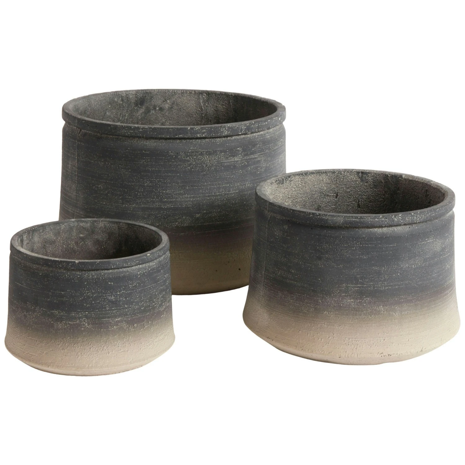 Muubs Kanji Decorative Pot Low Grey, 34 Cm 4 Muubs Kanji Decorative Pot Low Grey, 34 Cm - Image 4