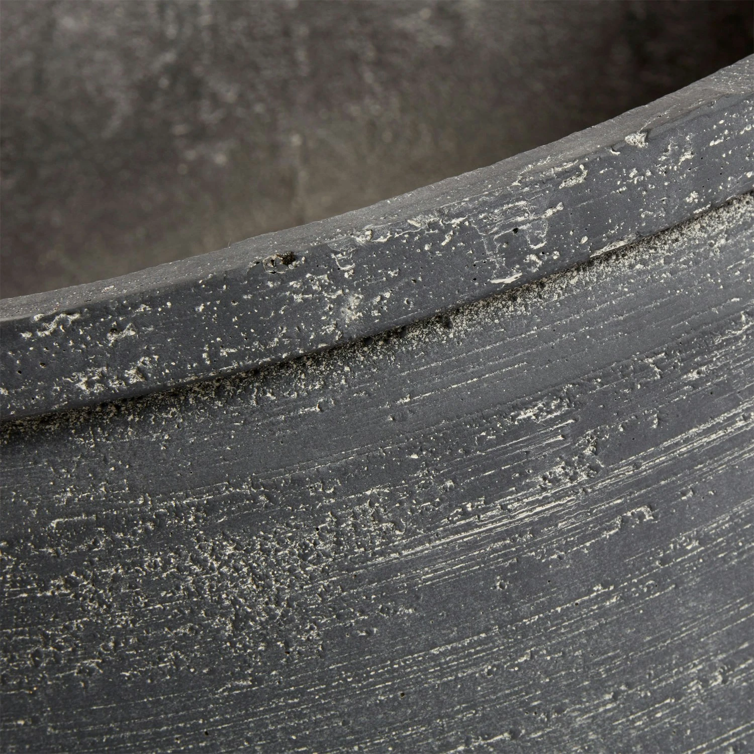 Muubs Kanji Decorative Pot Low Grey, 34 Cm 3 Muubs Kanji Decorative Pot Low Grey, 34 Cm - Image 3