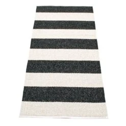 Bob Rug 70x120 Cm, Black/Vanilla
