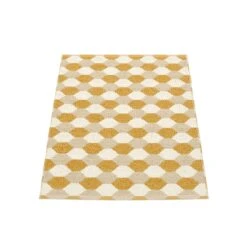 Dana Rug 70x100 Cm, Ochre/Beige