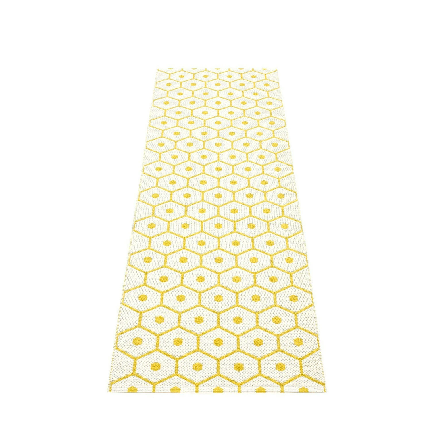Honey Rug 70x225 Cm, Mustard/Vanilla 2 Honey Rug 70x225 Cm, Mustard/Vanilla - Image 2