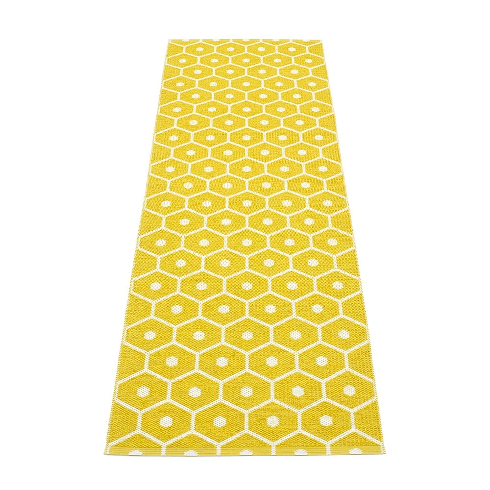 Honey Rug 70x225 Cm, Mustard/Vanilla 1 Honey Rug 70x225 Cm, Mustard/Vanilla