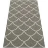 Kotte Rug Charcoal/ Warm Grey, 70x150 Cm