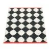 Marre Rug 70x90 Cm, Black/Vanilla/Coral