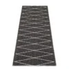 Max Rug 70x160 Cm, Black/Vanilla