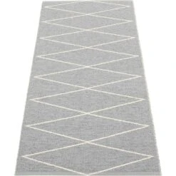 Max Rug Grey/Vanilla, 70x160 Cm