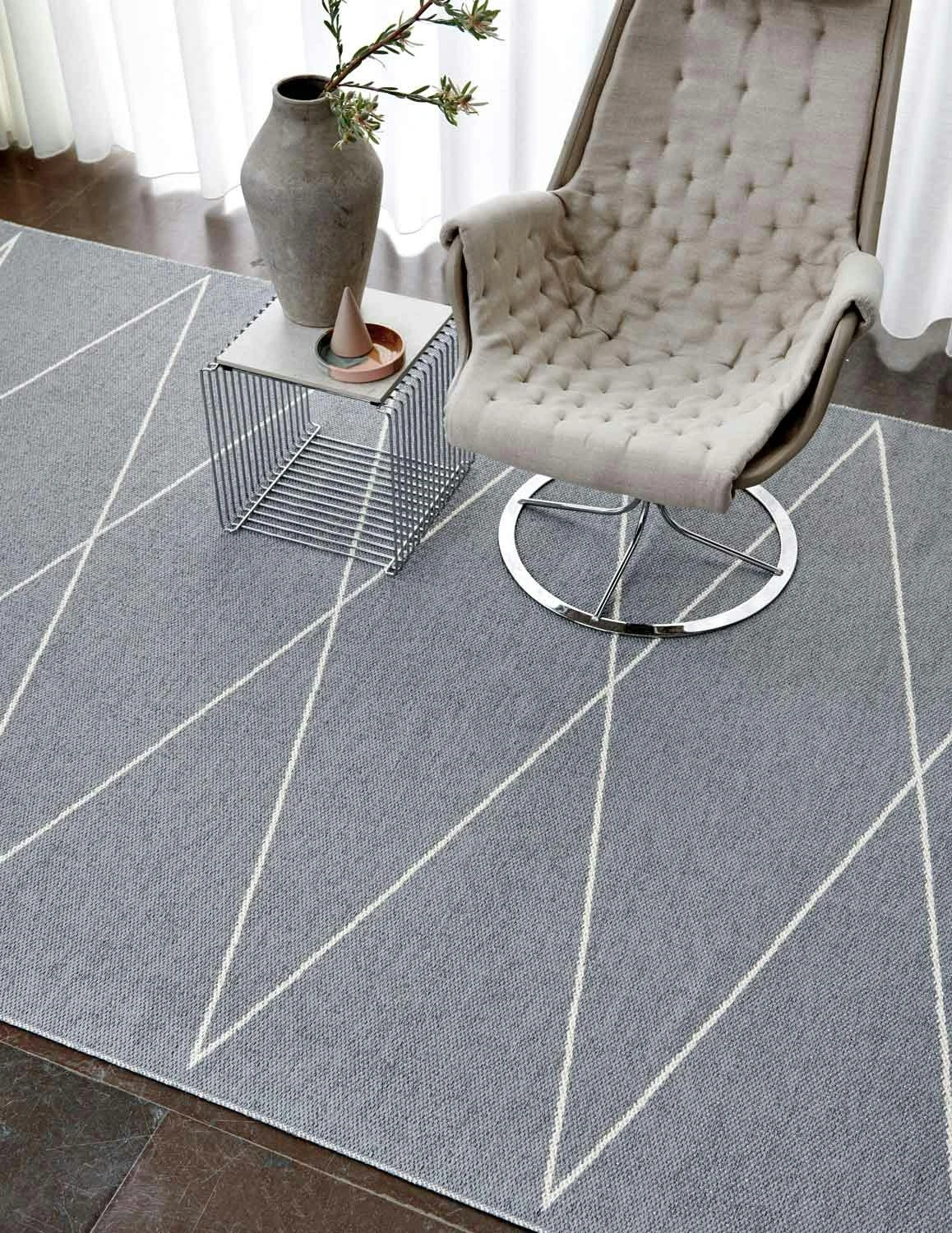 Max Rug Grey/Vanilla, 180x260 Cm 2 Max Rug Grey/Vanilla, 180x260 Cm - Image 2