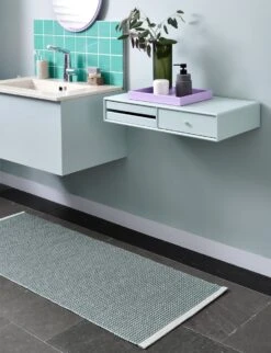 Mono Rug Sage/ Army, 60x85 Cm -Hay Sales Store pappelina mono rug sage army 2