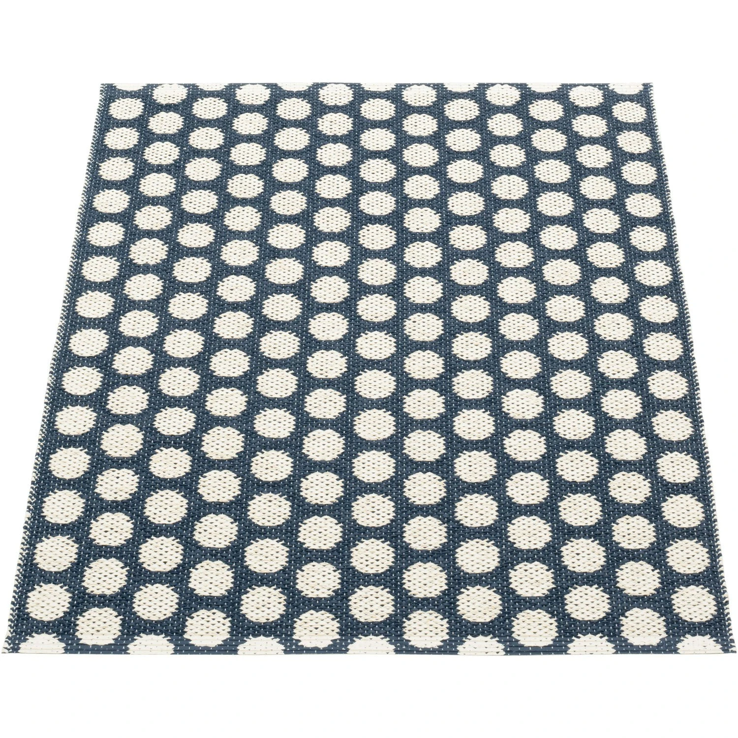 Noa Rug Dark Blue / Vanilla / Warm Grey, 70x90 Cm 1 Noa Rug Dark Blue / Vanilla / Warm Grey, 70x90 Cm