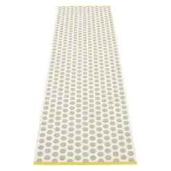 Noa Rug 70x250 Cm, Warm Grey/Vanilla/Mustard