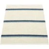 Olle Rug Blue / Background Vanilla, 70x90 Cm