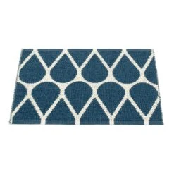 Otis Doormat 70x50 Cm, Blue/Vanilla