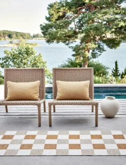 Pix Rug Beige / Vanilla / Ochre, 70x240 Cm -Hay Sales Store pappelina pix rug beige vanilla ochre 2