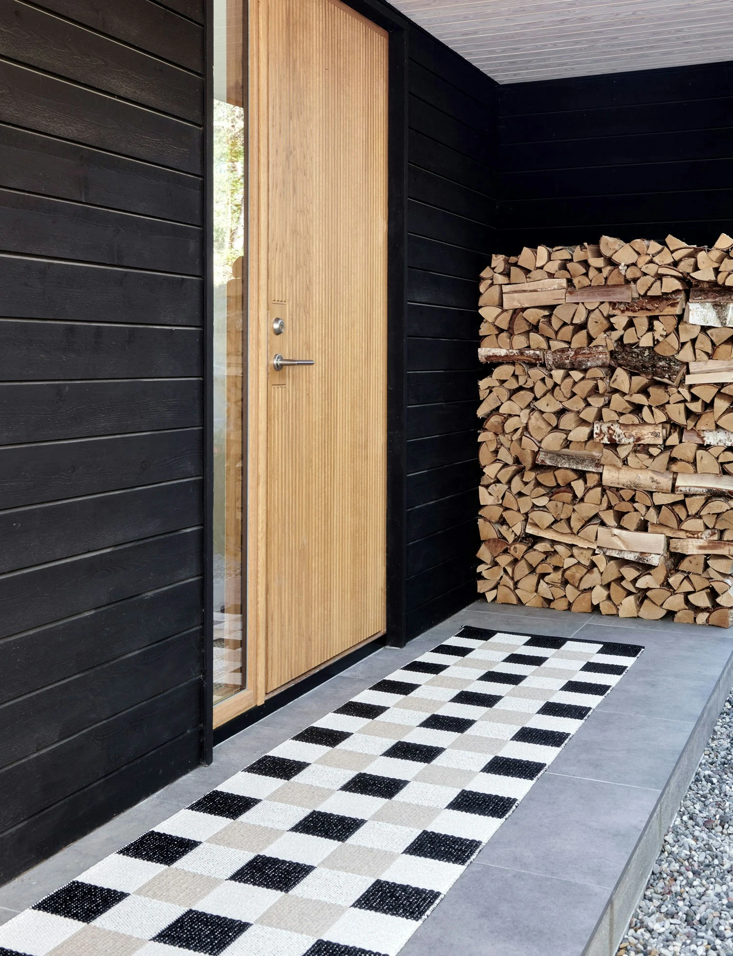 Pix Rug Black / Vanilla / Beige, 70x240 Cm 3 Pix Rug Black / Vanilla / Beige, 70x240 Cm - Image 3