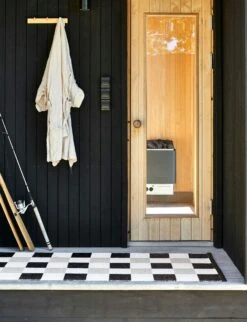 Pix Rug Black / Vanilla / Beige, 70x300 Cm 7 Pix Rug Black / Vanilla / Beige, 70x300 Cm -Hay Sales Store pappelina pix rug black vanilla beige 2 2