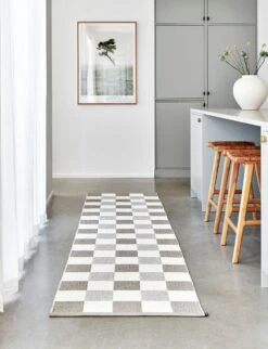 Pix Rug Dark Linen / Vanilla / Linen, 70x300 Cm -Hay Sales Store pappelina pix rug dark linen vanilla linen 1 2