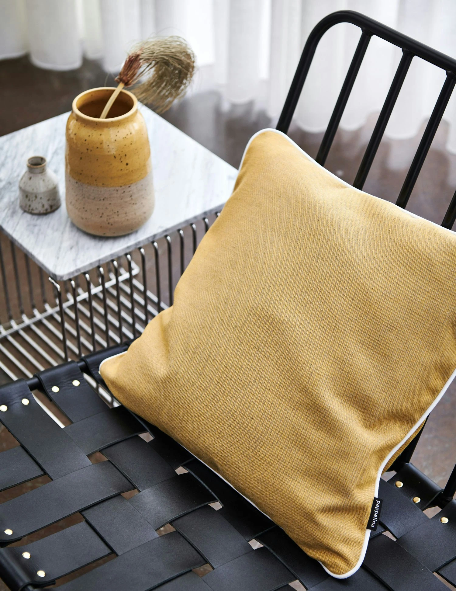 Sunny Cushion Amber, 44x44 Cm 2 Sunny Cushion Amber, 44x44 Cm - Image 2