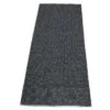Svea Rug Black Metallic/Black, 70x320 Cm