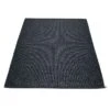 Svea Rug Black Metallic/Black, 180x260 Cm