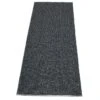 Svea Rug Black Metallic/Black, 70x90 Cm
