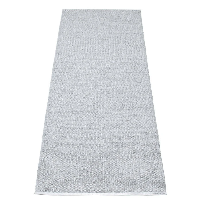 Svea Rug Metallic Grey/Light Grey, 70x240 Cm 1 Svea Rug Metallic Grey/Light Grey, 70x240 Cm