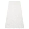 Svea Rug White Metallic/White, 70x240 Cm