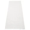 Svea Rug White Metallic/White, 70x400 Cm