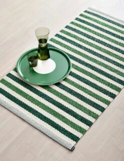 Teo Rug Dark Green / Grass Green / Vanilla, 140x200 Cm 6 Teo Rug Dark Green / Grass Green / Vanilla, 140x200 Cm -Hay Sales Store pappelina teo rug dark green grass green vanilla 1 2