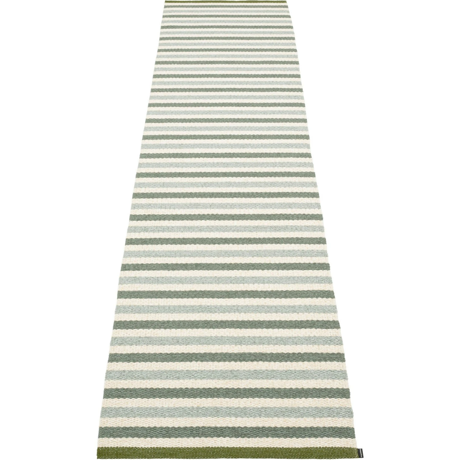 Teo Rug Sage / Army / Vanilla, 70x300 Cm 1 Teo Rug Sage / Army / Vanilla, 70x300 Cm