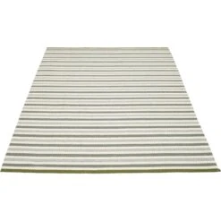 Teo Rug Sage / Army / Vanilla, 140x200 Cm