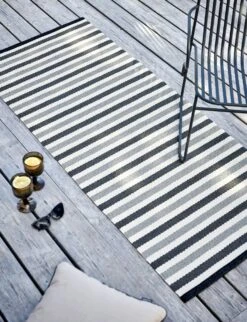 Teo Rug Warm Grey / Charcoal / Vanilla, 180x260 Cm -Hay Sales Store pappelina teo rug warm grey charcoal vanilla 2 2