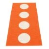 Vera Rug 70x150 Cm, Orange/Vanilla