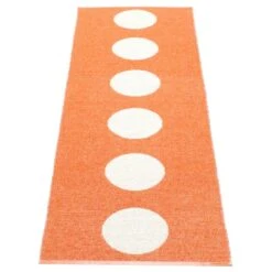Vera Rug 70x300 Cm, Orange/Vanilla
