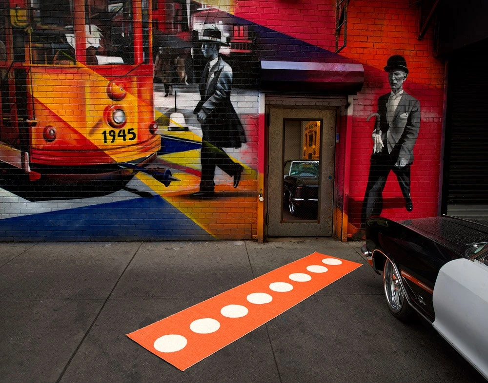 Vera Rug 70x225 Cm, Red/Vanilla 4 Vera Rug 70x225 Cm, Red/Vanilla - Image 4