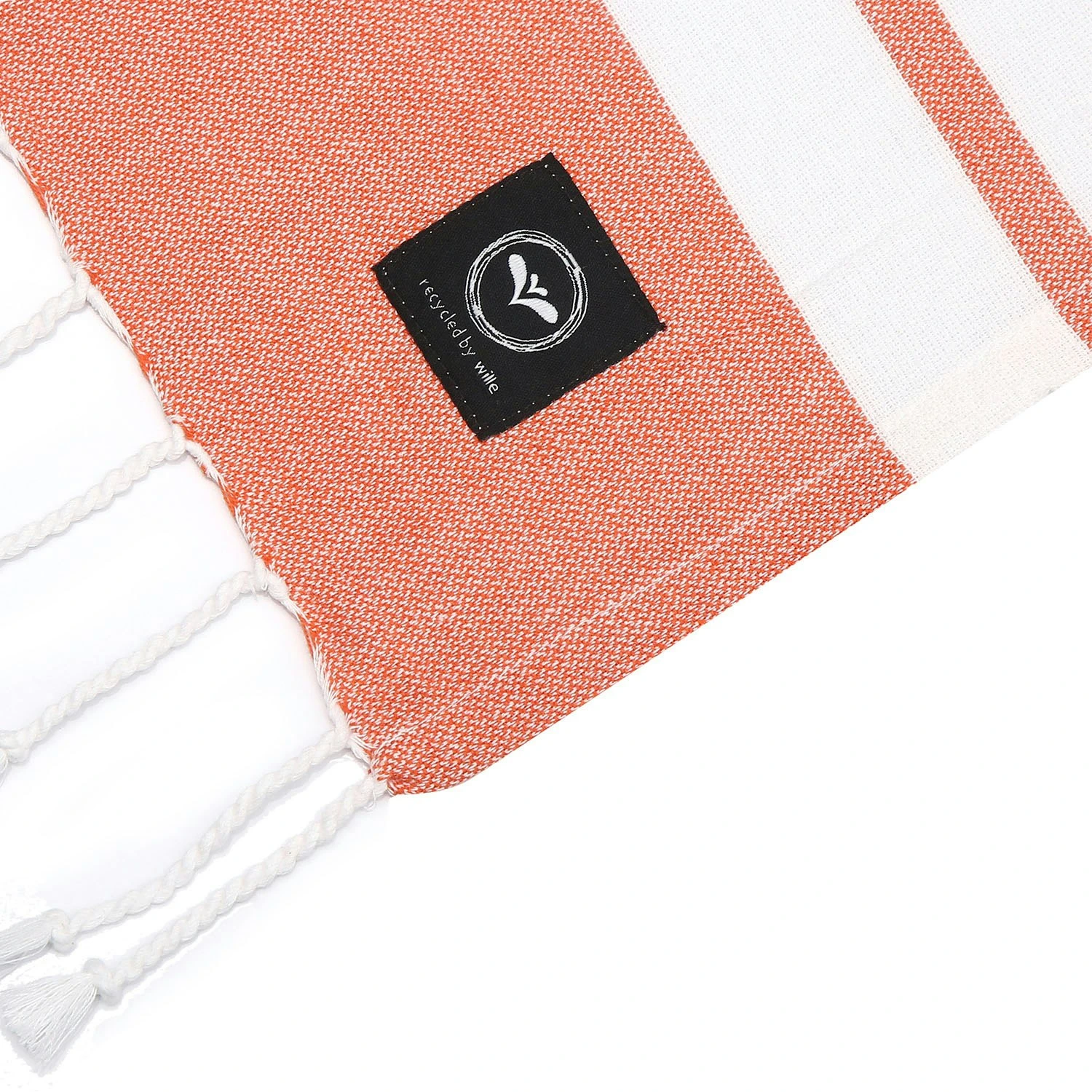 Alma Hamam Bath Sheet 80x180 Cm, Orange 2 Alma Hamam Bath Sheet 80x180 Cm, Orange - Image 2